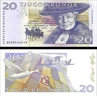 *20 Korún Švédsko 2001-2003, P63 UNC - Kliknutím na obrázok zatvorte -